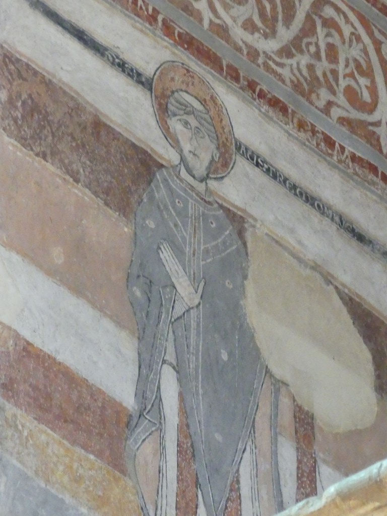 Fresque, Abbatiale Saint-Léger Ébreuil 