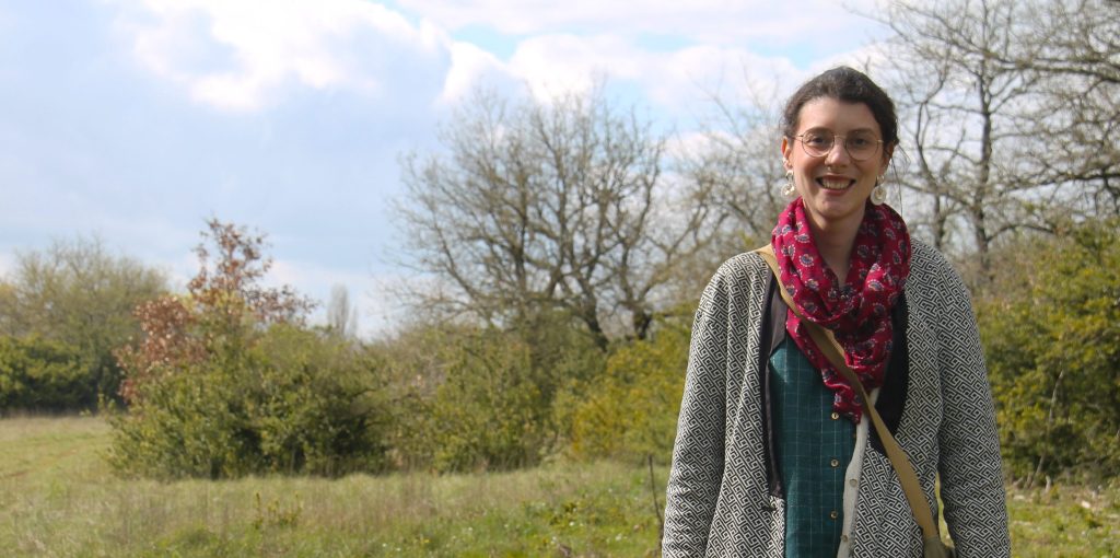 Des moutons qui broutent près des tombes