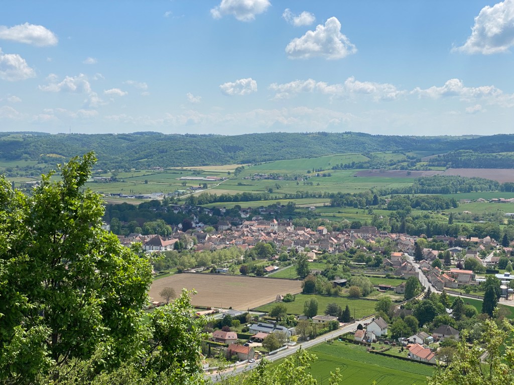 Vue de la campagne d'Ébreuil